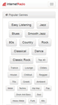 Mobile Screenshot of internet-radio.com